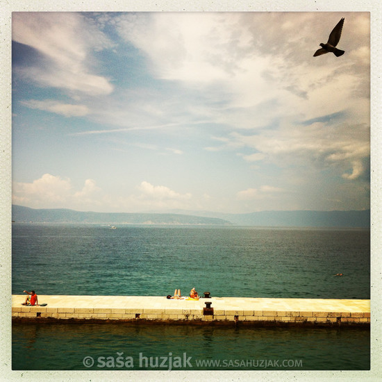 Summer scene @ Malinska, Krk, Croatia, 2014 <em>Photo: © Saša Huzjak</em>