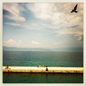 Summer scene @ Malinska, Krk, Croatia, 2014 <em>Photo: © Saša Huzjak</em>