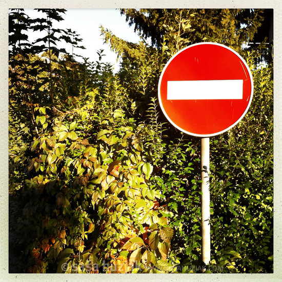 No entry @ Maribor, Slovenia, 2014 <em>Photo: © Saša Huzjak</em>