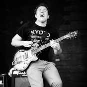 Jamie MacColl (Bombay Bicycle Club) @ FM4 Frequency festival, St. Pölten (Austria), 2011 <em>Photo: © Saša Huzjak</em>
