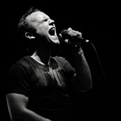 Samuel T. Herring (Future Islands) @ Terraneo festival, Šibenik (Croatia), 2012  <em>Photo: © Saša Huzjak</em>