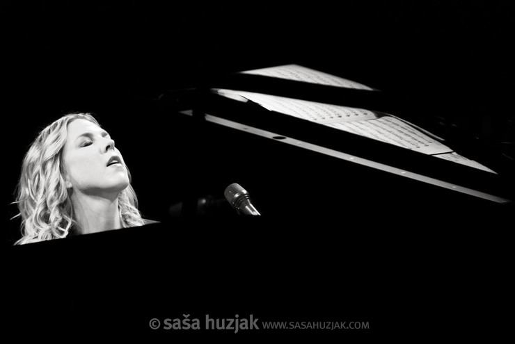 Diana Krall @ KC Dražen Petrović, Zagreb (Croatia), 2009 <em>Photo: © Saša Huzjak</em>