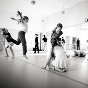 Young dancers at practice @ Plesna izba Maribor, Maribor (Slovenia), 2010 <em>Photo: © Saša Huzjak</em>