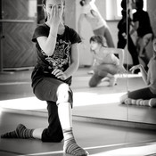 Young dancers at practice @ Plesna izba Maribor, Maribor (Slovenia), 2010 <em>Photo: © Saša Huzjak</em>