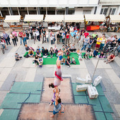 Do sedaj @ Street theatre, Festival Lent, Maribor (Slovenia), 2013 <em>Photo: © Saša Huzjak</em>