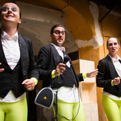 Le Grand Big Tour (with cheese) @ Street theatre, Festival Lent, Maribor (Slovenia), 2014 <em>Photo: © Saša Huzjak</em>