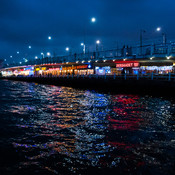 Galata bridge by night @ Istanbul, Turkey, 2013 <em>Photo: © Saša Huzjak</em>