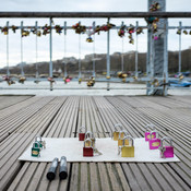 Padlocks for lovers @ Paris, France, 2014 <em>Photo: © Saša Huzjak</em>