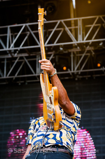 Senon Williams (Dengue Fever) @ Bažant Pohoda festival, Trenčín (Slovakia), 2013 <em>Photo: © Saša Huzjak</em>