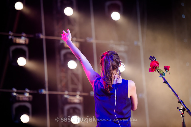 Jana Kirschner @ Bažant Pohoda festival, Trenčín (Slovakia), 2014 <em>Photo: © Saša Huzjak</em>