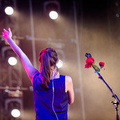 Jana Kirschner @ Bažant Pohoda festival, Trenčín (Slovakia), 2014 <em>Photo: © Saša Huzjak</em>